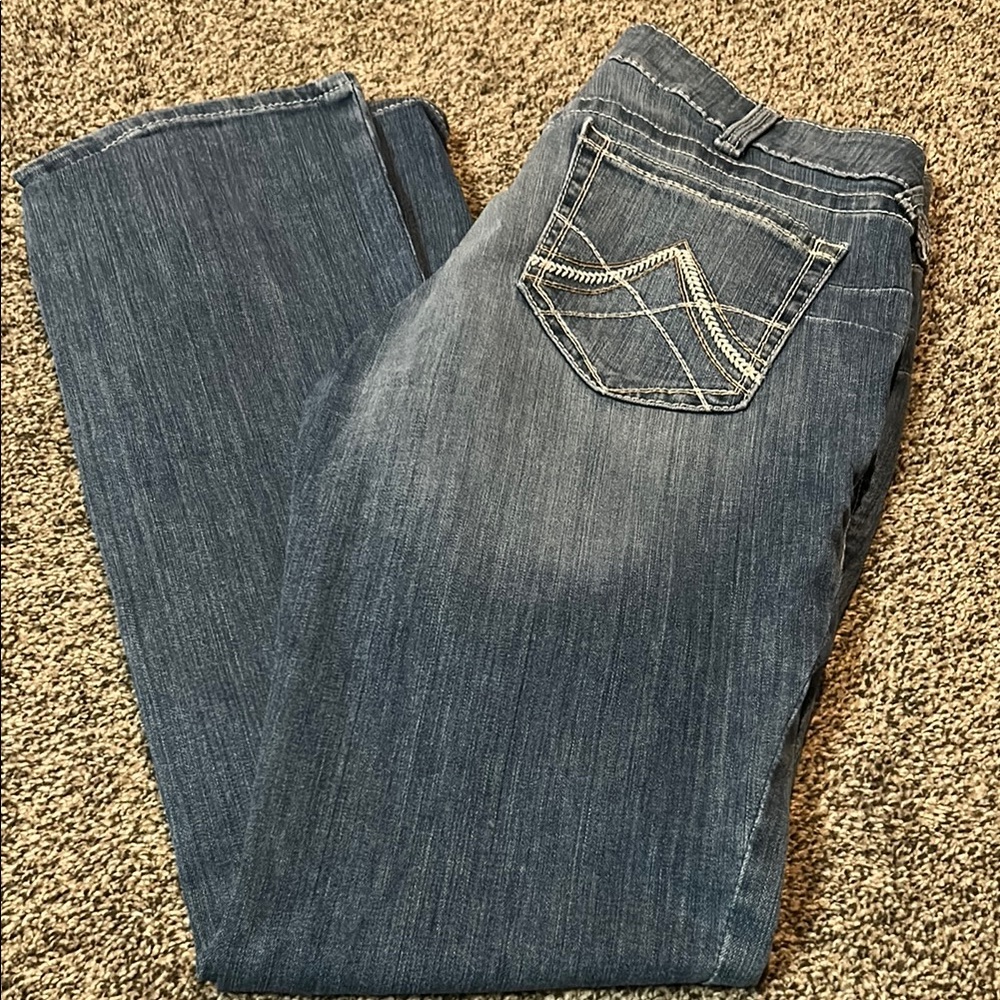 Ariat Mid Rise Straight Jeans